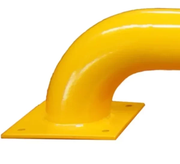 Hoop Bollard, 1200L x 225H Powder Coat Over Galv