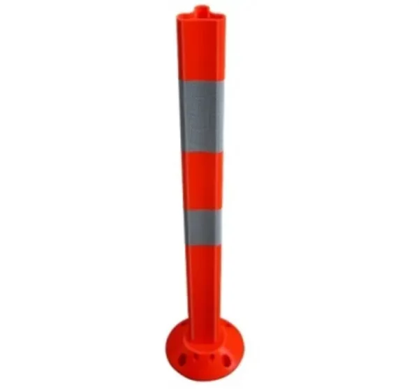 Flexi Bollard 2 Piece, 930mm high, 200mm base, orange - Image 4