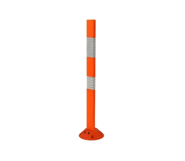 Flexi Bollard 2 Piece, 930mm high, 200mm base, orange - Image 2