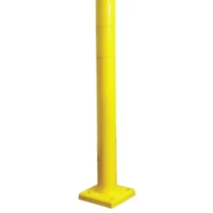 PU City Bollard, 1050H x 100mm Ø, yellow